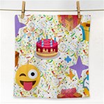 happy Birthday emoji Face Towel