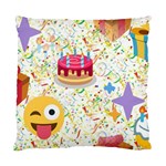 happy Birthday emoji Standard Cushion Case (Two Sides)