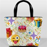 happy Birthday emoji Bucket Bag