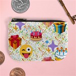 happy Birthday emoji Mini Coin Purse