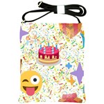 happy Birthday emoji Shoulder Sling Bag