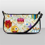 happy Birthday emoji Shoulder Clutch Bag