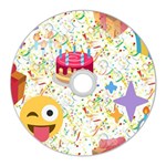 happy Birthday emoji CD Wall Clock