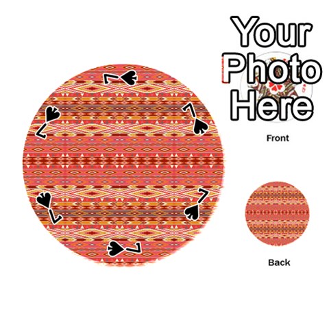 Tribal Pattern Print from ArtsNow.com Front - Spade7