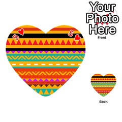 Tribal Pattern Print from ArtsNow.com Front - Heart5