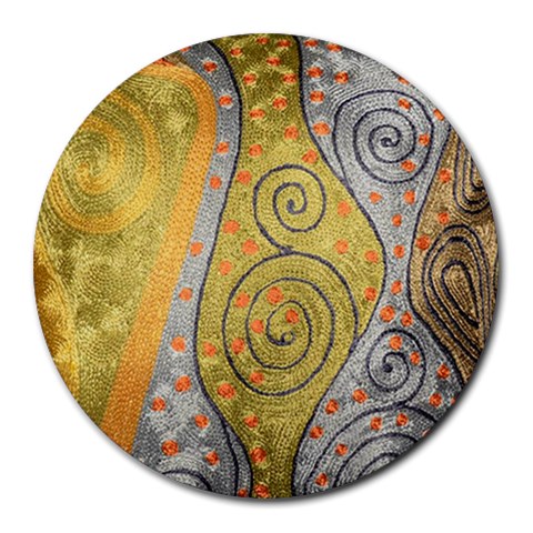 Abstract from ArtsNow.com 8 x8  Round Mousepad - 1