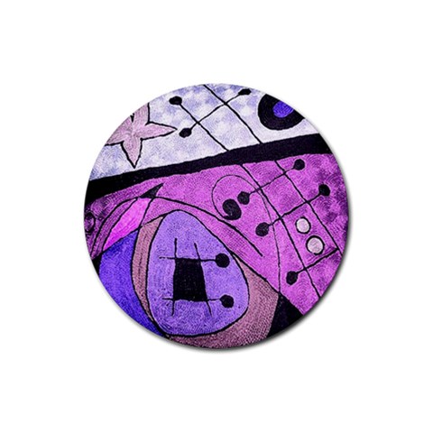 Abstract Mirage Purple Pink Art from ArtsNow.com Front