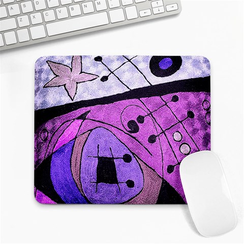 Abstract Mirage Purple Pink Art from ArtsNow.com 9.25 x7.75  Mousepad - 1