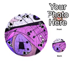 Ace Abstract Mirage Purple Pink Art from ArtsNow.com Front - SpadeA