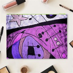 Abstract Mirage Purple Pink Art from ArtsNow.com Back