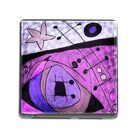 Abstract Mirage Purple Pink Art from ArtsNow.com Front