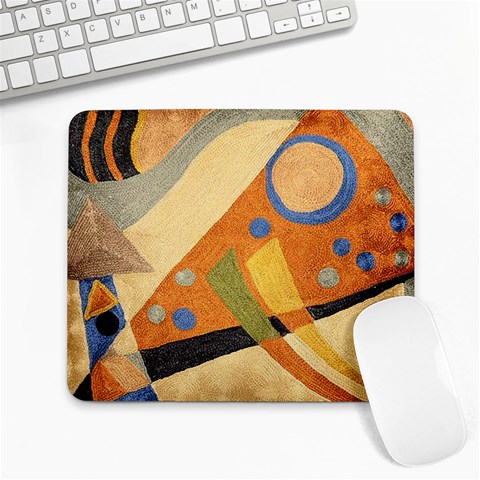 Abstract Modern Orange Hue Geometric Art from ArtsNow.com 9.25 x7.75  Mousepad - 1