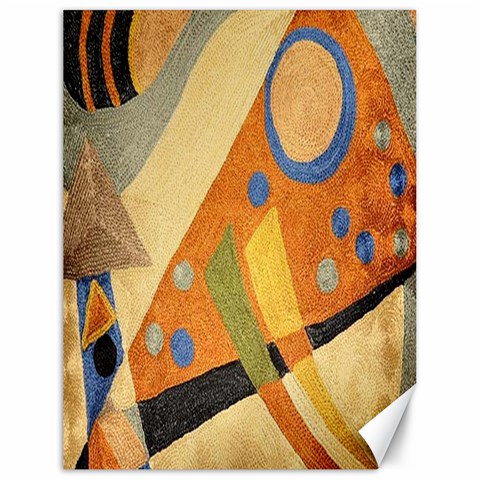 Abstract Modern Orange Hue Geometric Art from ArtsNow.com 17.8 x23.08  Canvas - 1