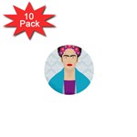 Frida Kahlo 1  Mini Button (10 pack) 