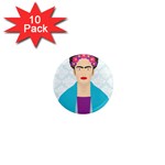 Frida Kahlo 1  Mini Magnet (10 pack) 