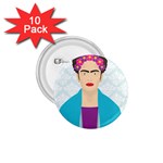 Frida Kahlo 1.75  Button (10 pack) 