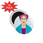 Frida Kahlo 1.75  Magnet (10 pack) 