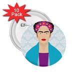 Frida Kahlo 2.25  Button (10 pack)