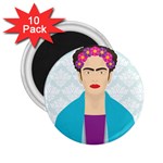 Frida Kahlo 2.25  Magnet (10 pack)