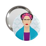 Frida Kahlo 2.25  Handbag Mirror