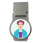 Frida Kahlo Money Clip (Round)