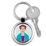 Frida Kahlo Key Chain (Round)