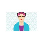 Frida Kahlo Sticker (Rectangular)