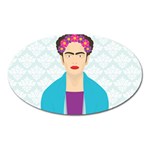 Frida Kahlo Magnet (Oval)