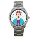 Frida Kahlo Sport Metal Watch