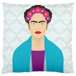 Frida Kahlo Large Cushion Case (One Side)