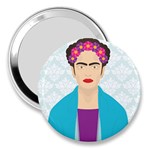 Frida Kahlo 3  Handbag Mirror