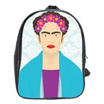 Frida Kahlo School Bag (XL)