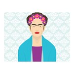 Frida Kahlo Double Sided Flano Blanket (Mini)