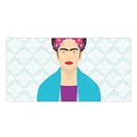 Frida Kahlo Satin Shawl