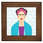 Frida Kahlo Framed Tile