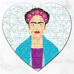 Frida Kahlo Jigsaw Puzzle (Heart)