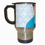 Frida Kahlo Travel Mug (White)