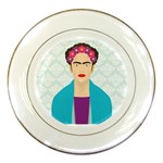 Frida Kahlo Porcelain Plate