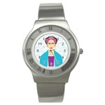 Frida Kahlo Stainless Steel Watch