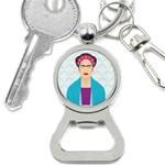 Frida Kahlo Bottle Opener Key Chain