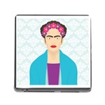 Frida Kahlo Memory Card Reader (Square)