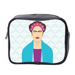 Frida Kahlo Mini Toiletries Bag (Two Sides)