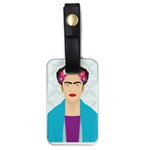 Frida Kahlo Luggage Tag (one side)