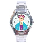 Frida Kahlo Stainless Steel Analogue Watch