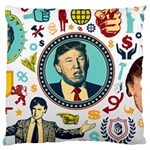 Donald Trump Large Cushion Case (One Side)