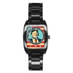 Donald Trump For President Stainless Steel Barrel Watch