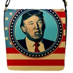 Donald Trump For President Flap Closure Messenger Bag (S)