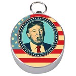 Donald Trump For President Silver Compass