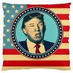 Donald Trump For President Standard Flano Cushion Case (One Side)