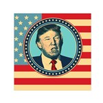 Donald Trump For President Small Satin Scarf (Square)